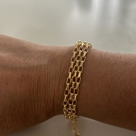 18” gold filled rolo pendant/bracelet - Picture 9 of 10